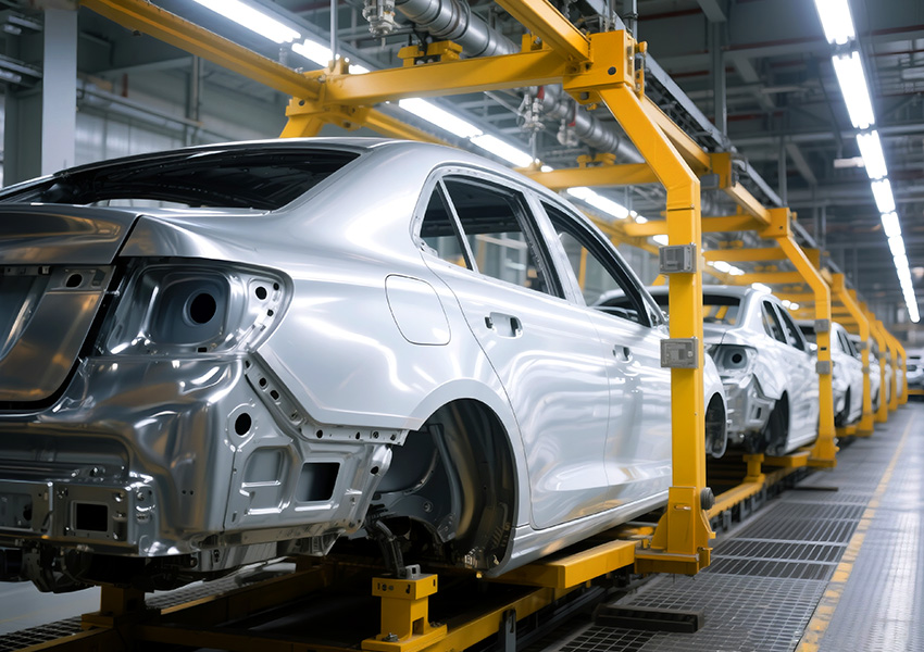 Sie produzieren autos.